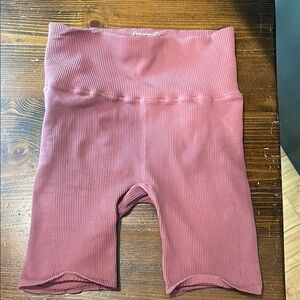 NWOT Free People Movement X The Class Ribbed Biker Shorts